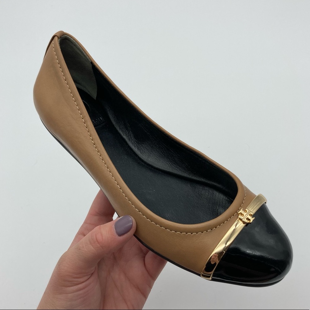 NWOT Tory Burch Pacey Driver Leather Flats Size 7